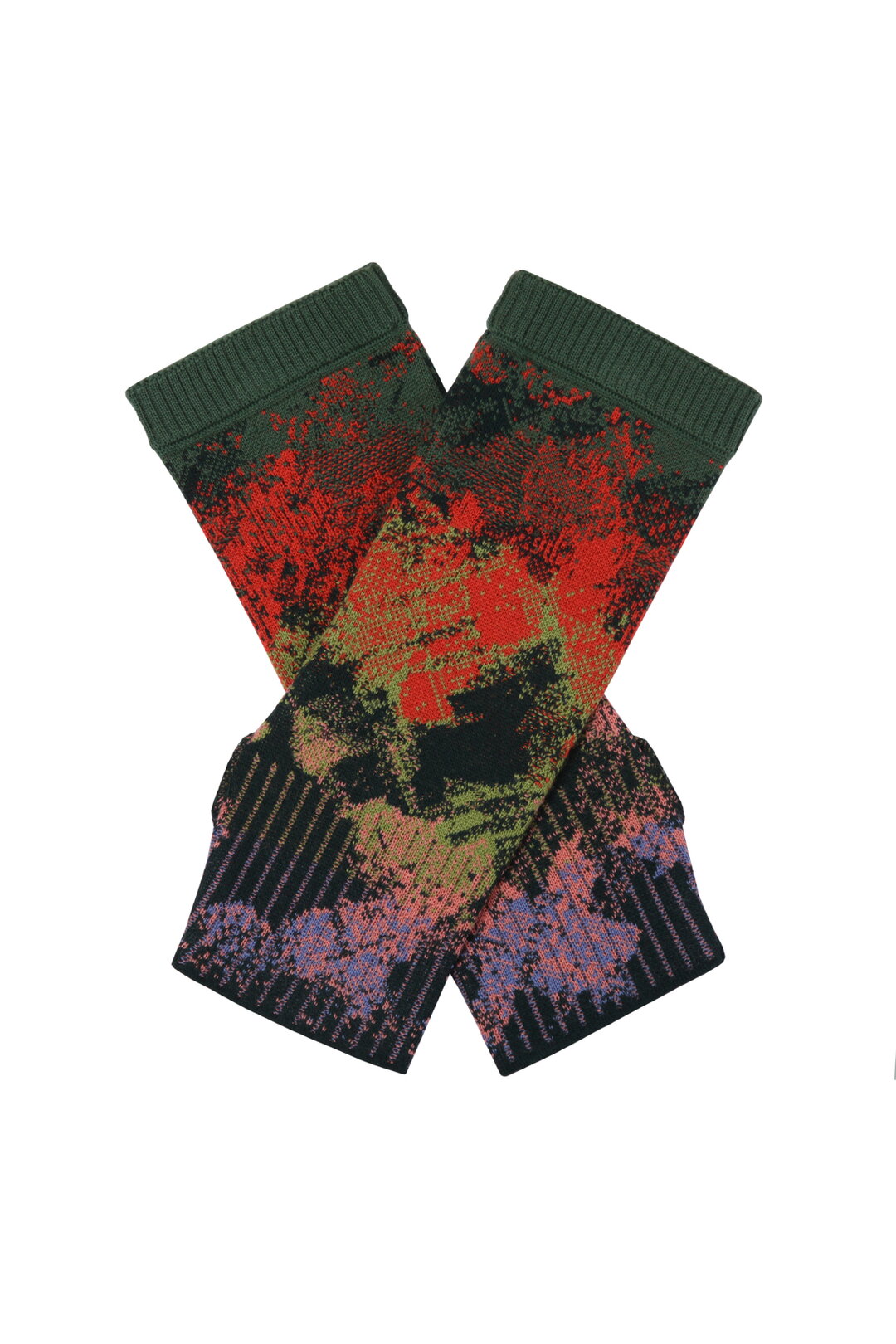 Wrist Warmers, Camouflage Pattern