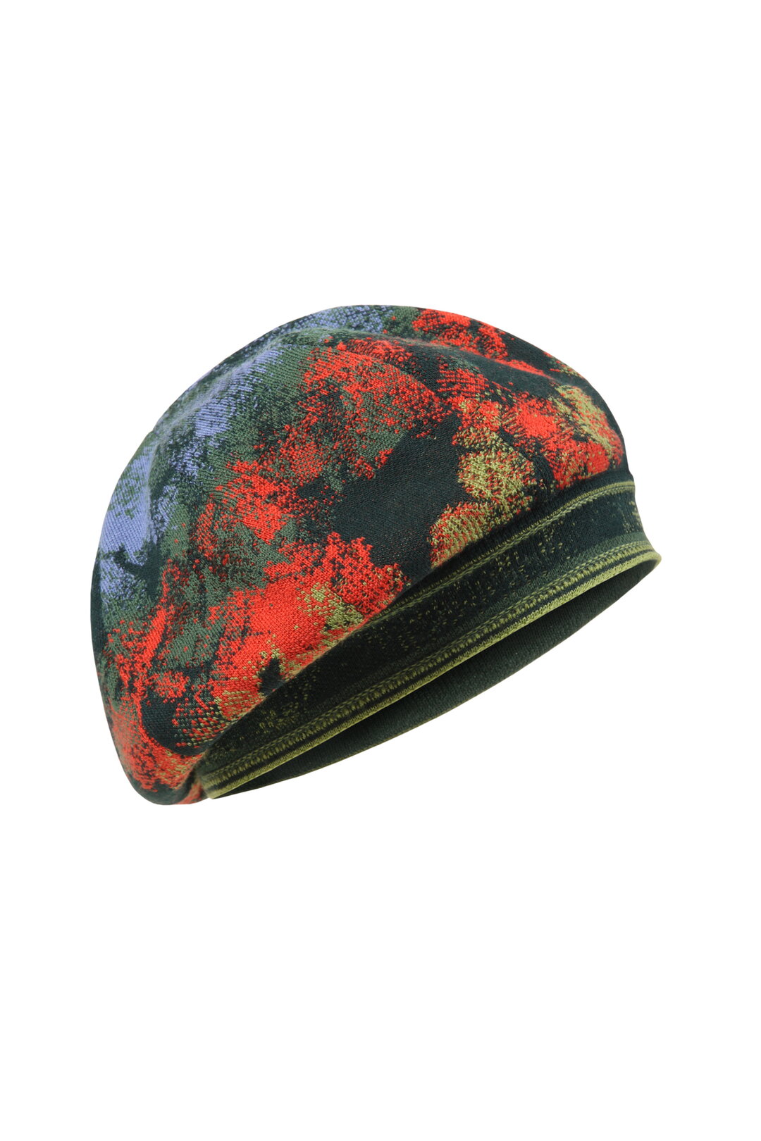 Beret Cap, Camouflage Pattern