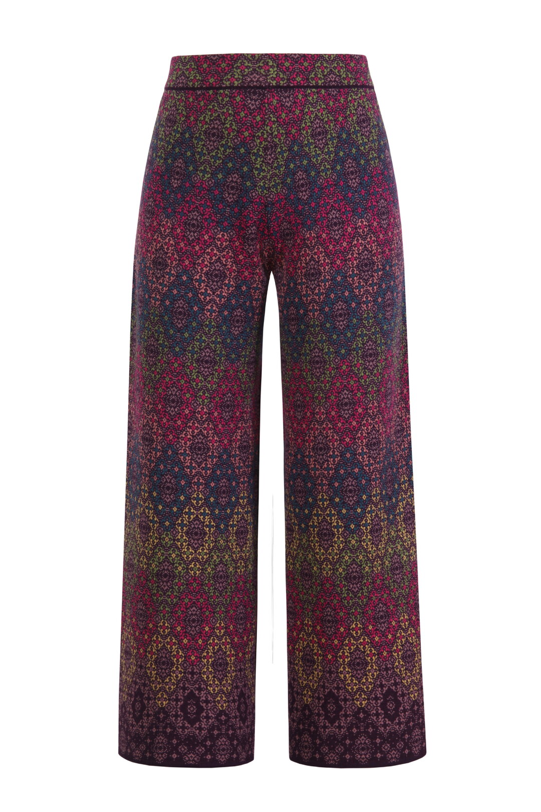 Jacquard Pants, Ornament Pattern