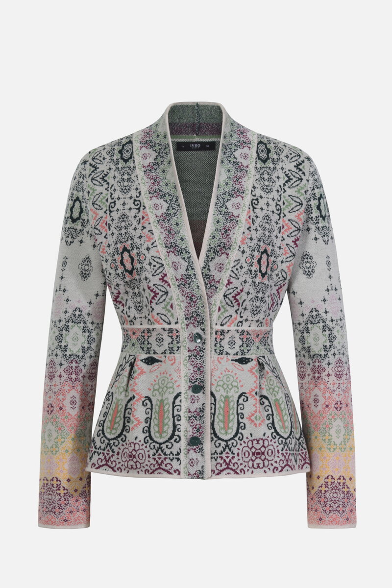 Jacquard Jacket, Ornement Pattern