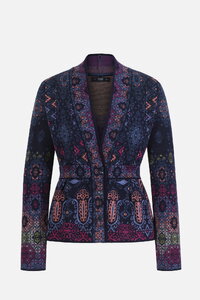 Jacquard-Jacke, Ornament Motiv