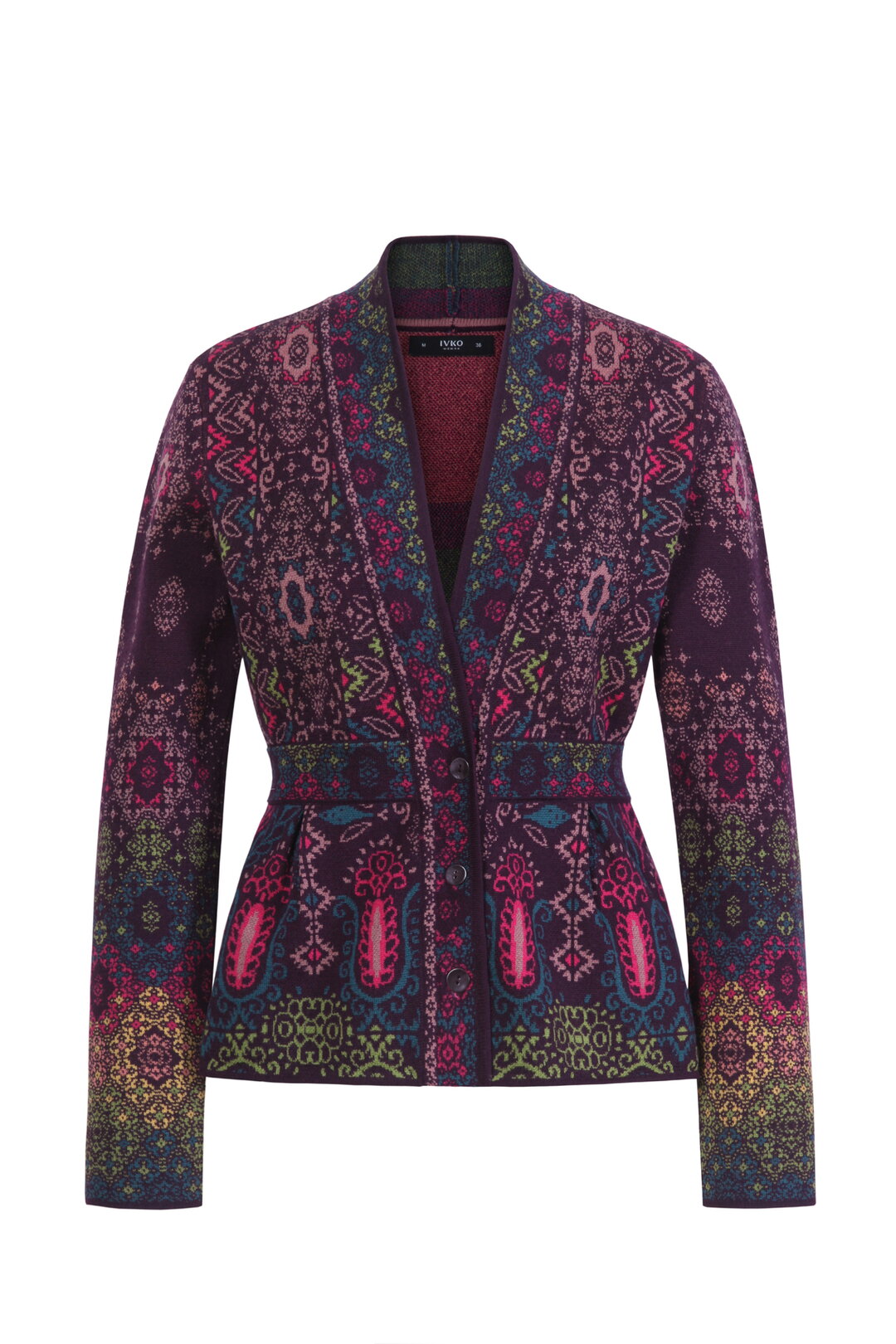 Jacquard Jacket, Ornement Pattern