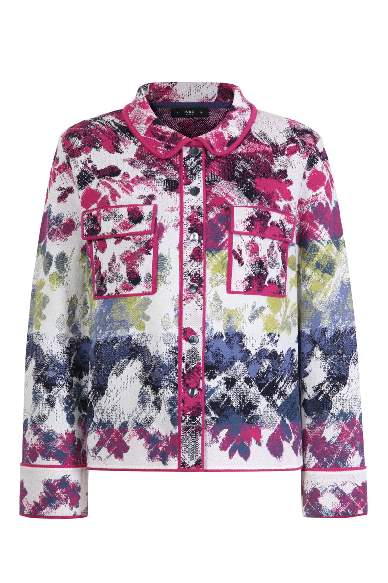 Jacquard Jacket, Camouflage Pattern