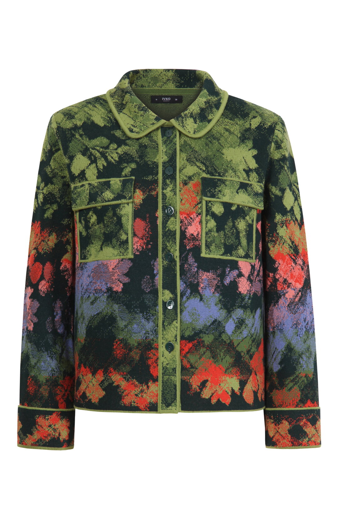 Jacquard Jacket, Camouflage Pattern