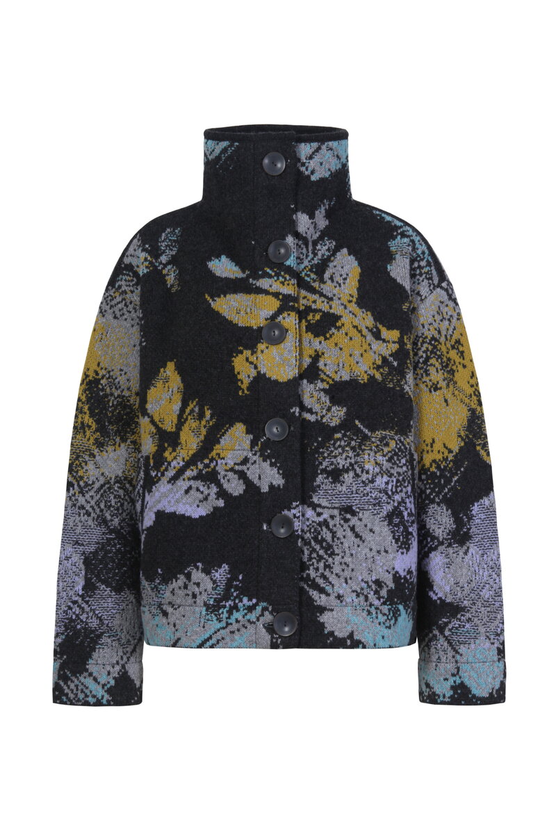 Jacquard Jacket, Camouflage Pattern