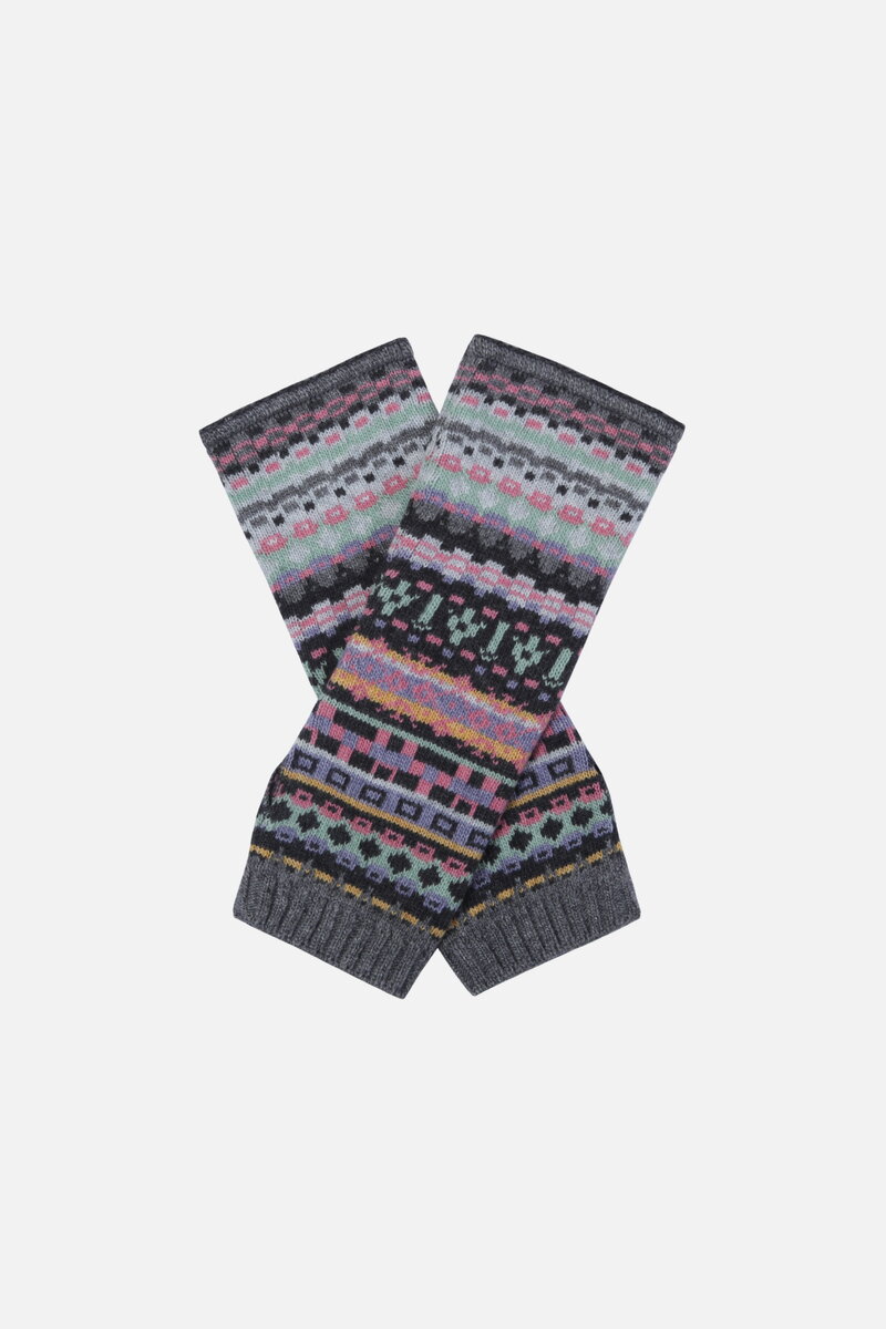 Wrist Warmers, Stripe Pattern