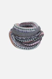 Snood, Stripe Pattern