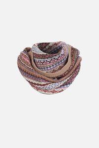 Snood, Stripe Pattern