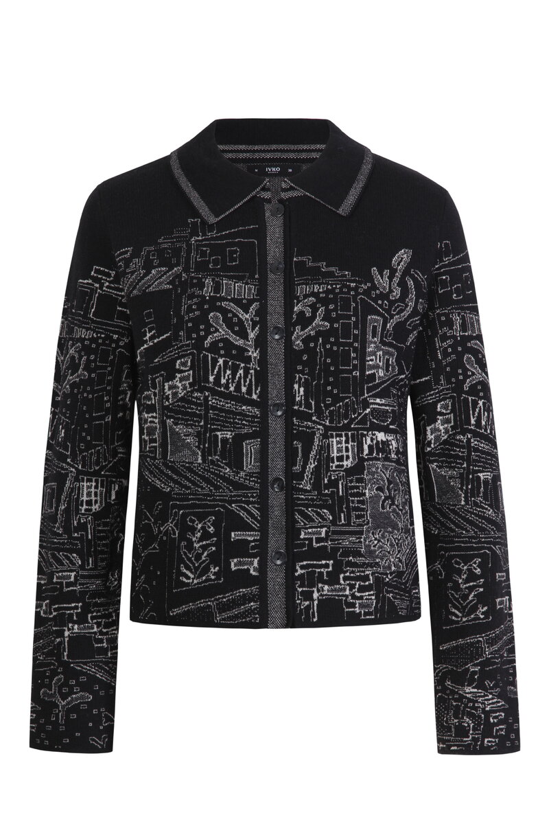 Jacquard Jacket, Favela Pattern