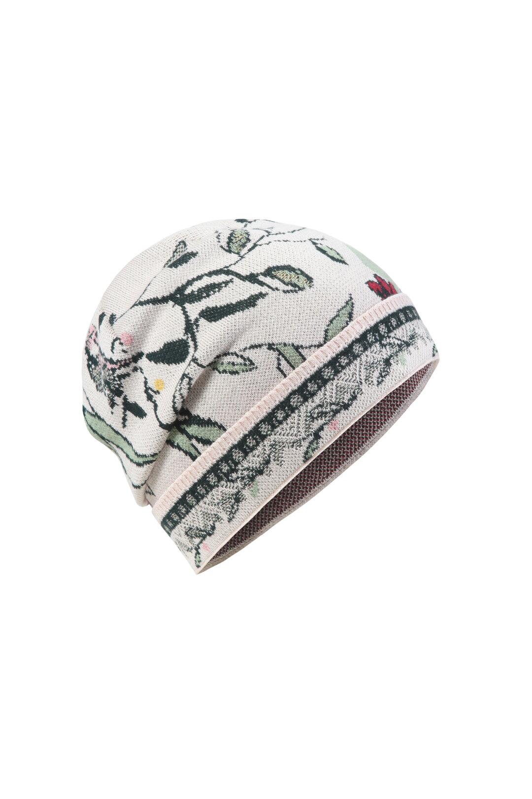 Cap, Floral Pattern