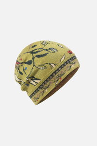 Cap, Floral Pattern