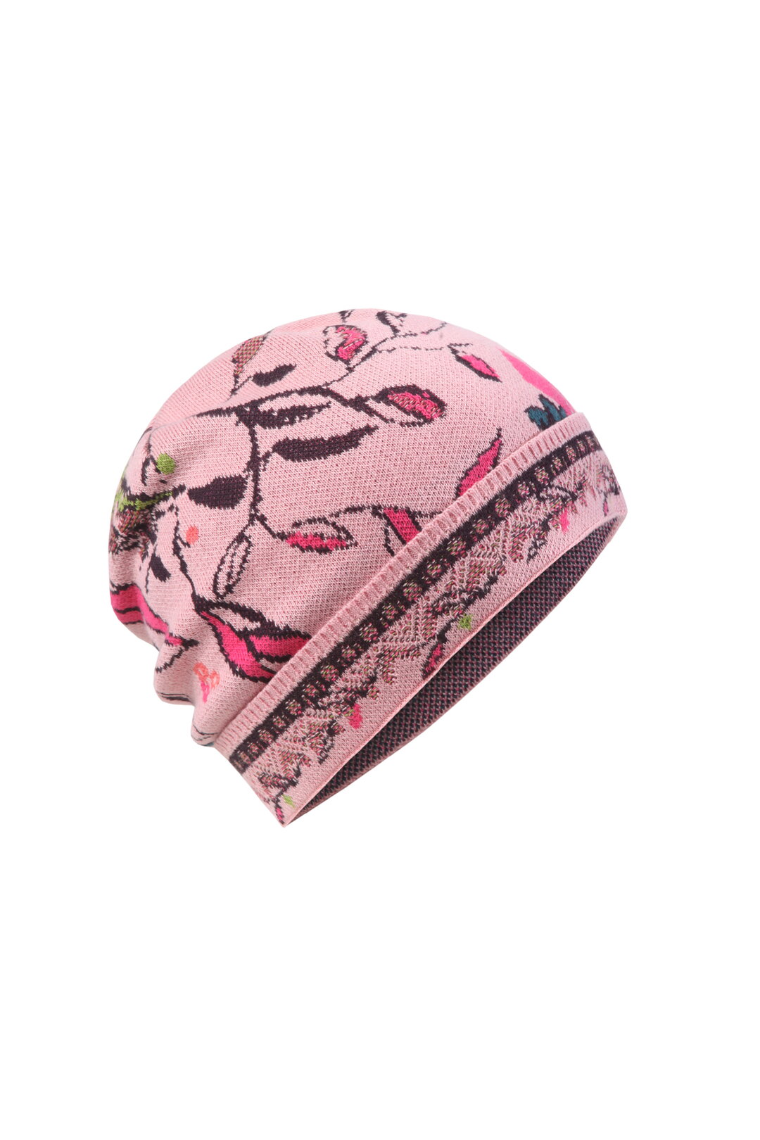 Cap, Floral Pattern