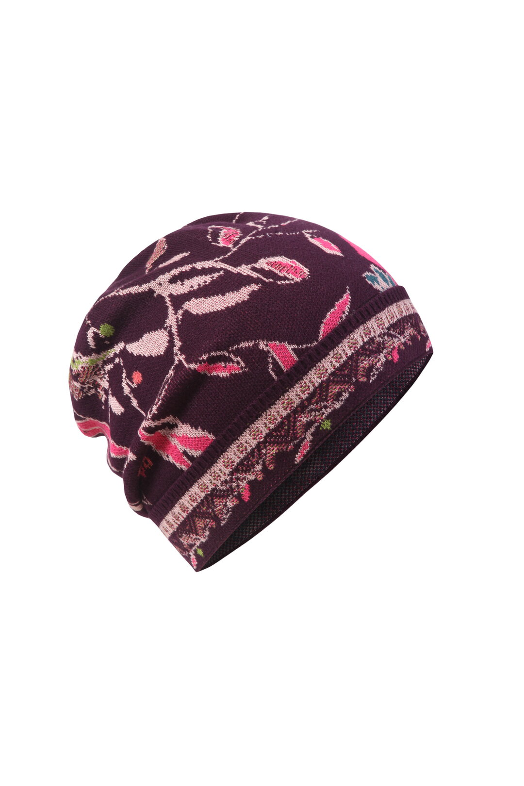 Cap, Floral Pattern