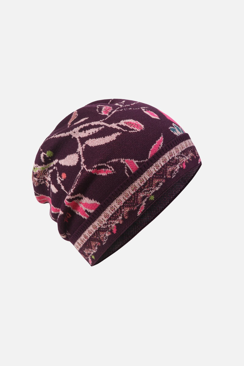 Cap, Floral Pattern