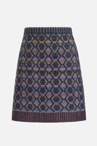 Skirt, Geometric Pattern