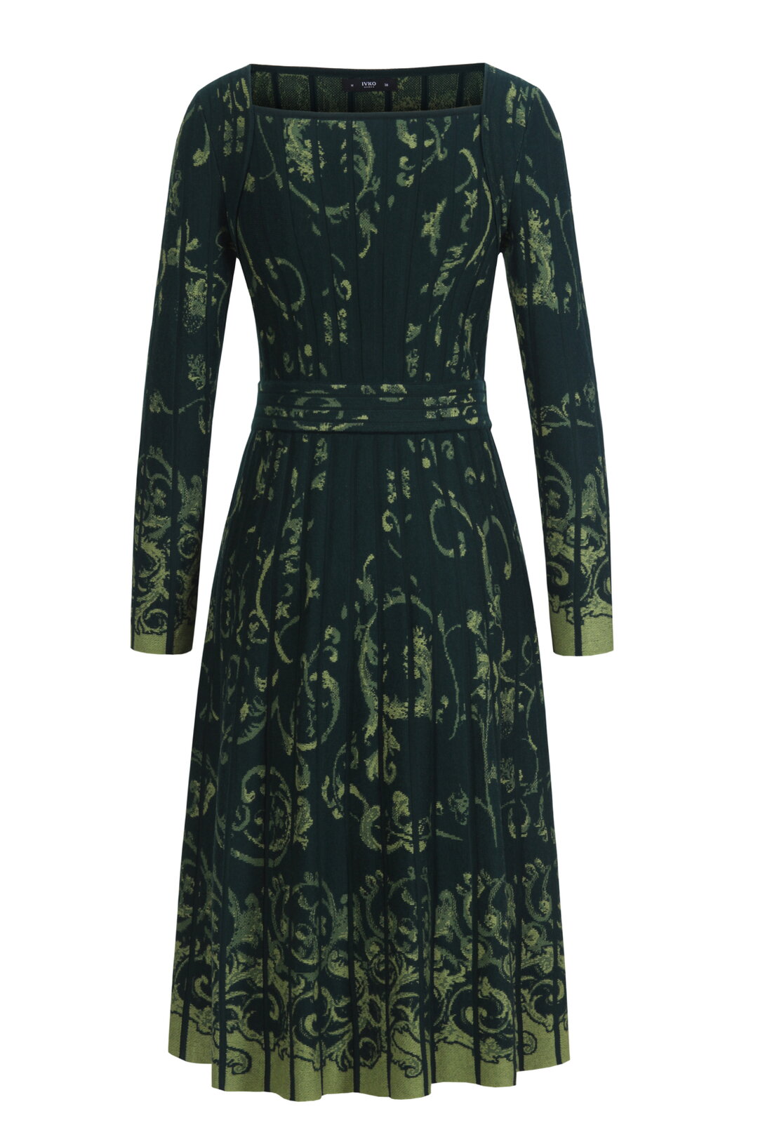 Jacquard-Kleid, Illuminationsmuster