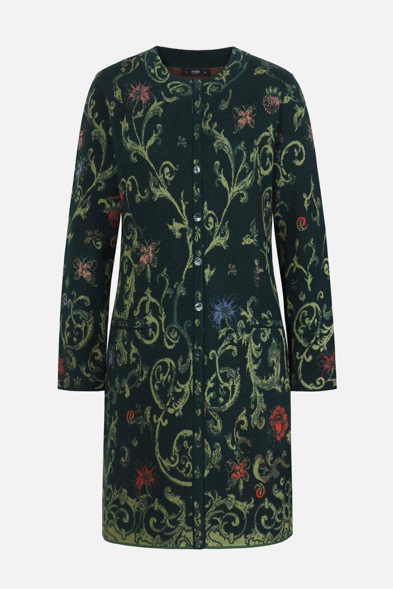 Jacquard-Manteljacke, Illuminationsmuster