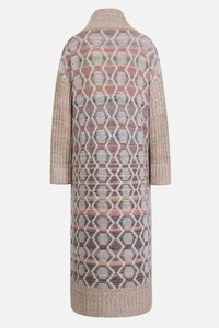 Coat, Geometric Pattern