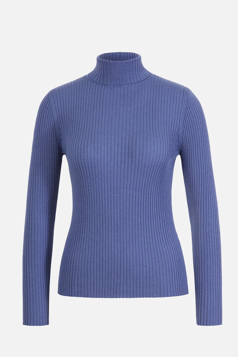 Ribbed Rollneck Pullover