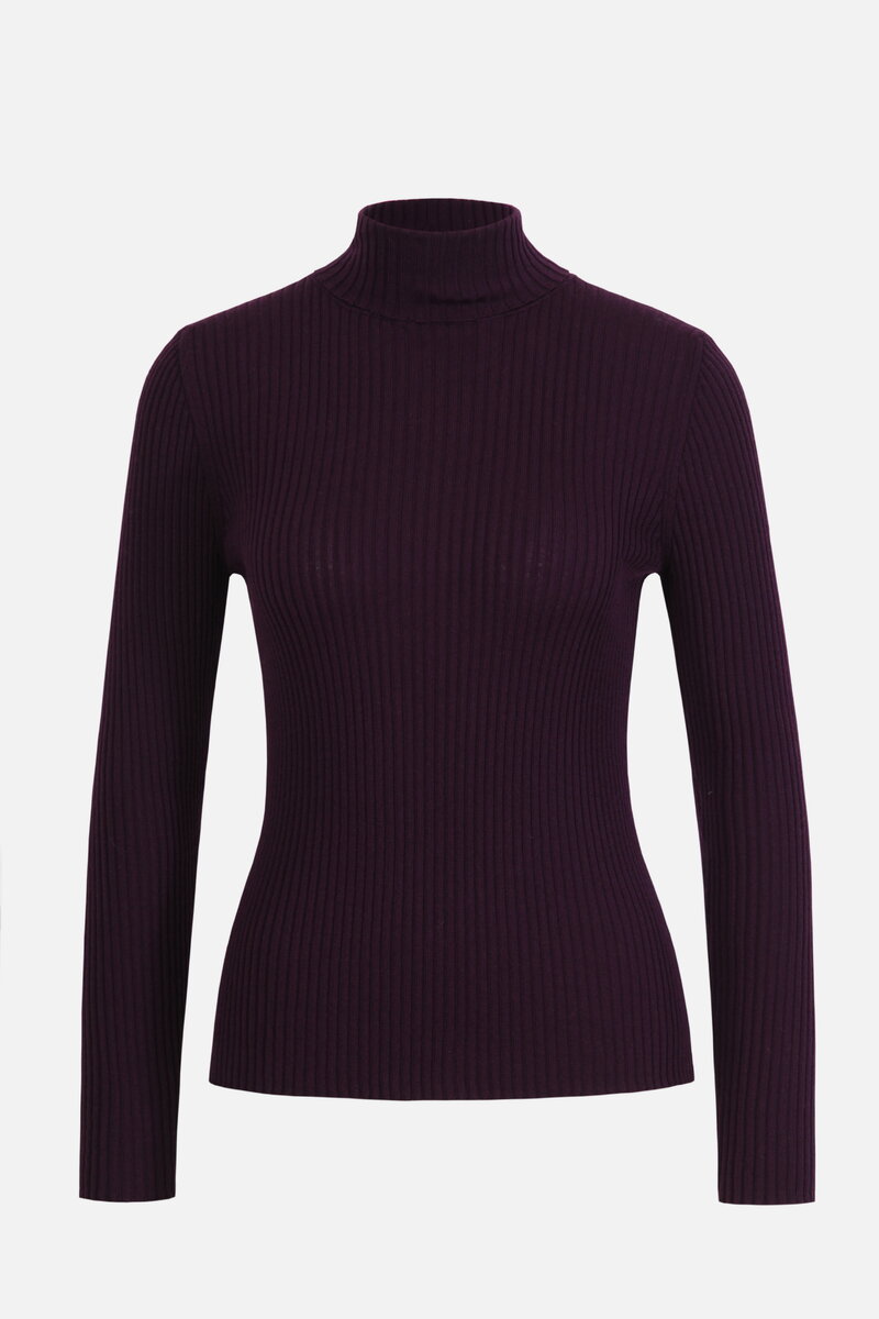 Ribbed Rollneck Pullover