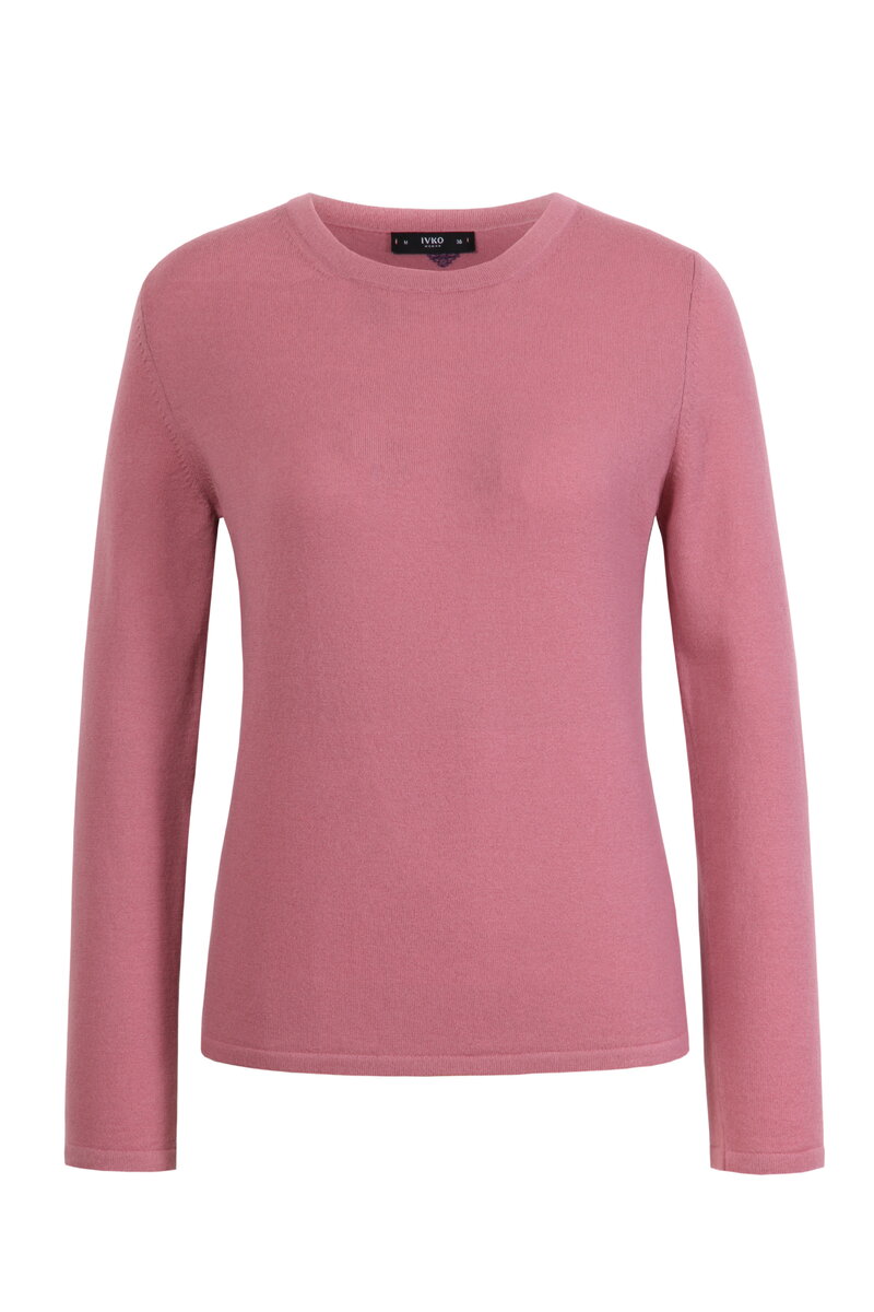 O-Neck Pullover - Powder - Pullovers - Ivko Woman