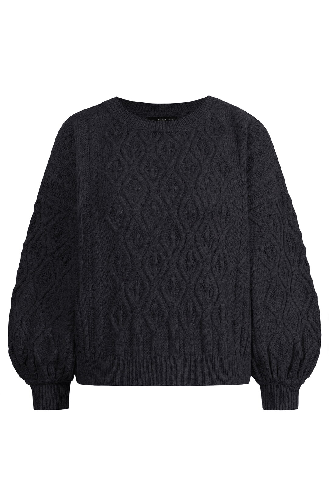 O-Neck Pullover, Structure Pattern