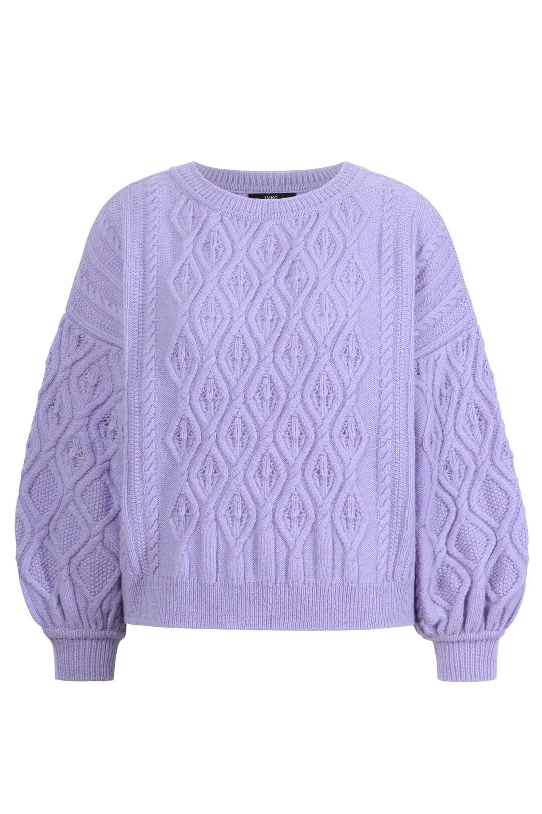 O-Neck Pullover, Structure Pattern