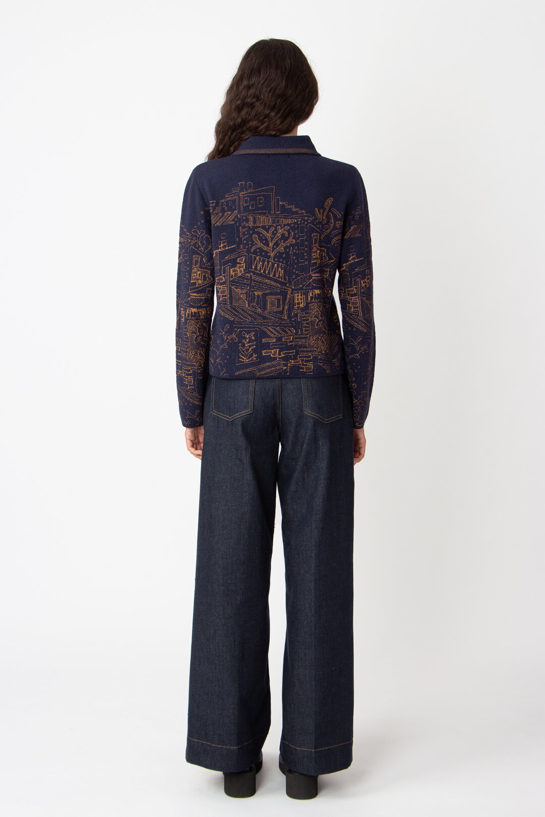 Jacquard Jacket, Favela Pattern