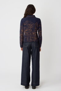 Jacquard Jacket, Favela Pattern