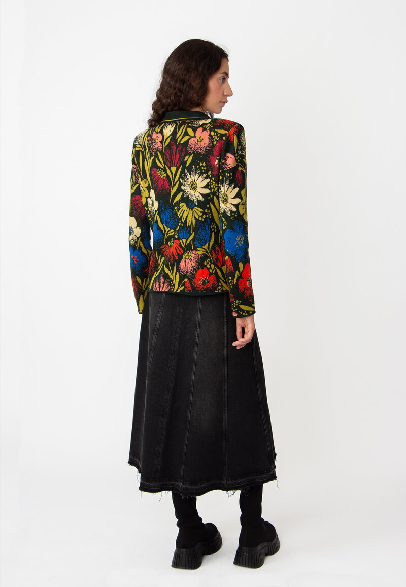 TWNのFlower Jacquard Knit 全4色 2ff778537e54c74dbd0d050f1db7ef