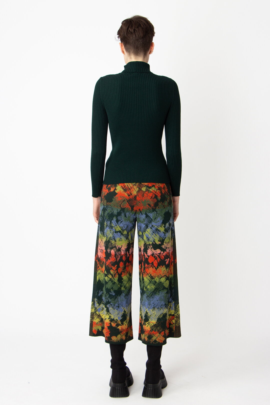 Jacquard Pants, Camouflage Pattern