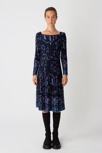 Jacquard-Kleid, Illuminationsmuster