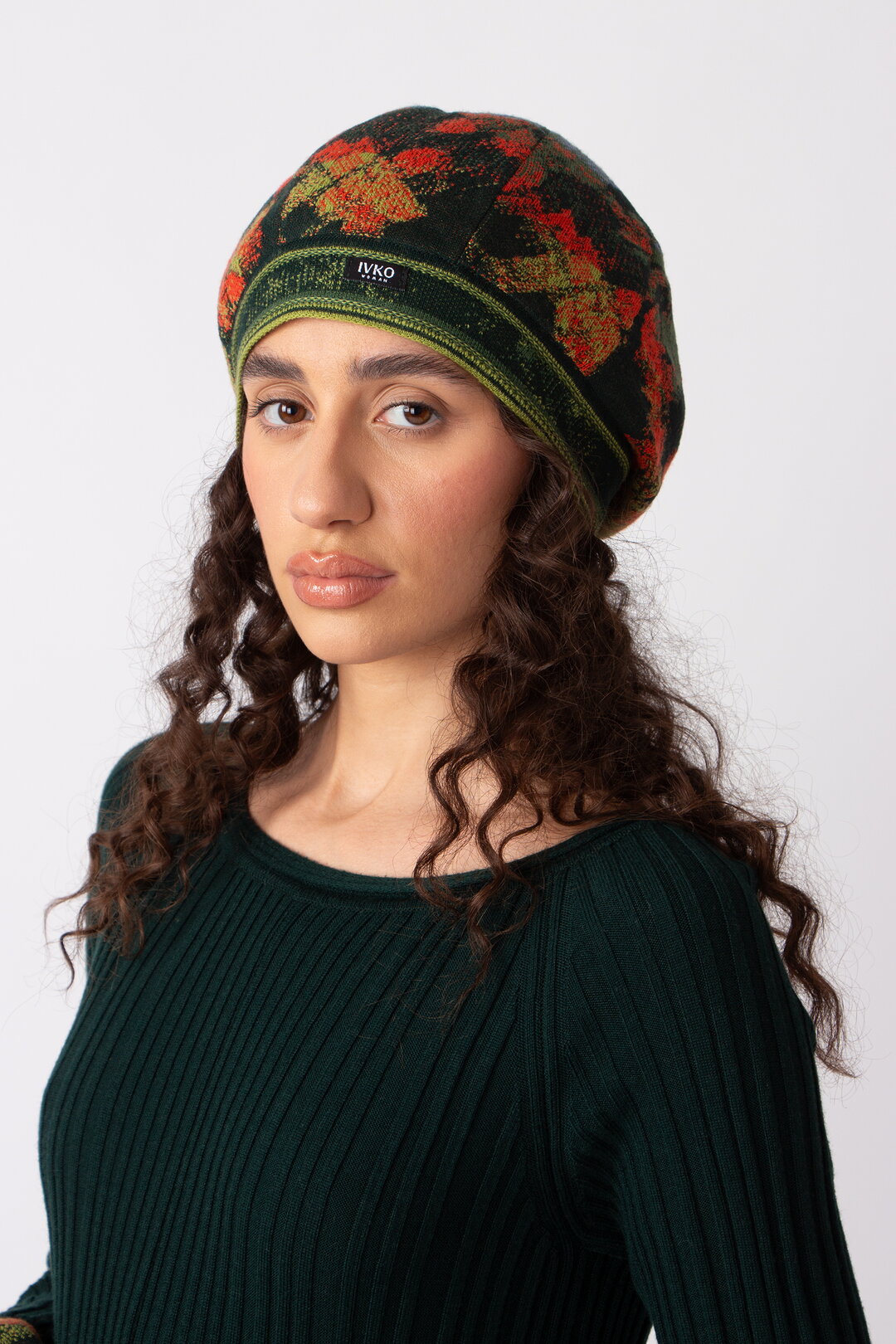 Beret Cap, Camouflage Pattern