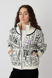 Bomber Jacket, Favela Pattern