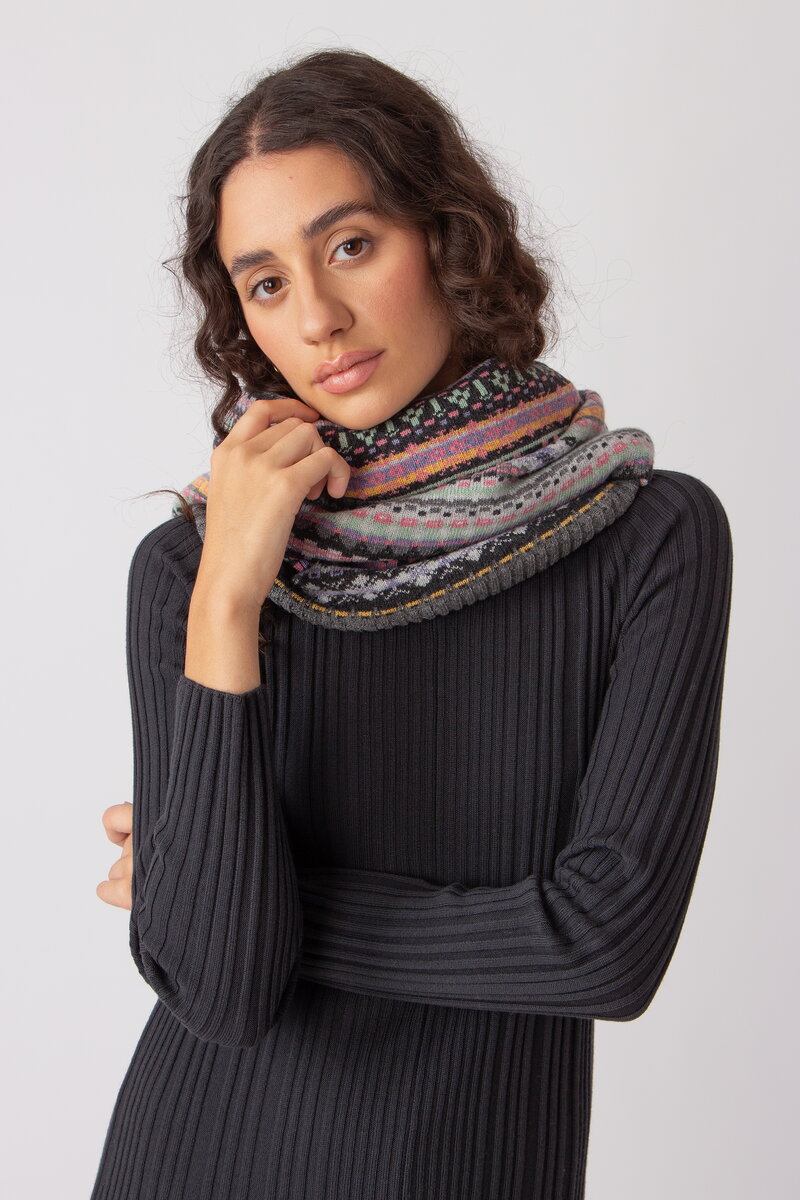 Snood, Stripe Pattern