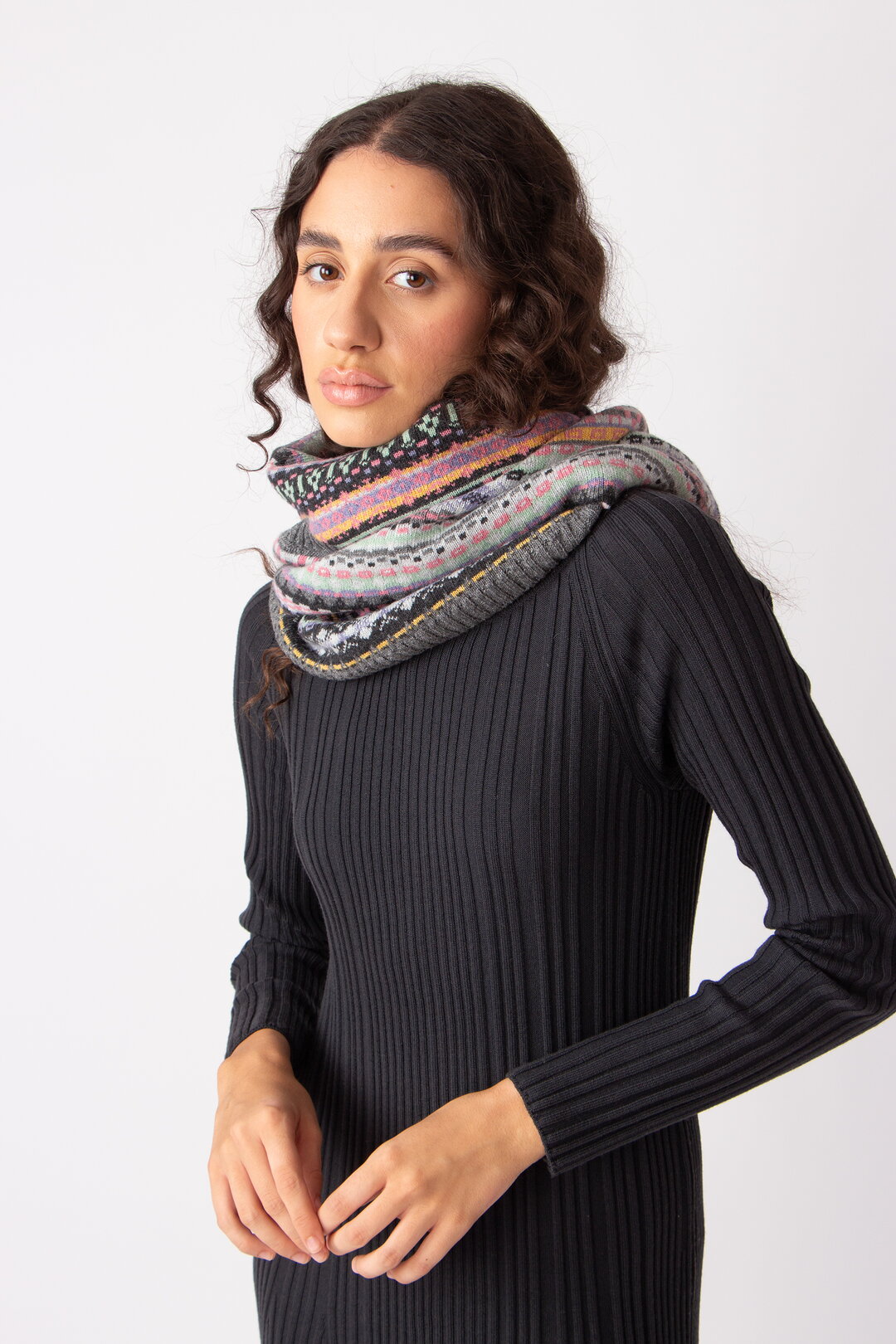 Snood, Stripe Pattern