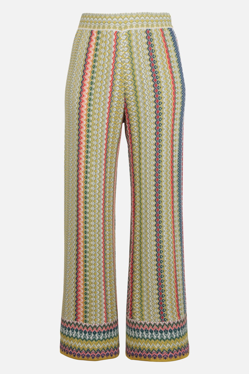 Gestrickte Hose, Retro Crochet Motiv