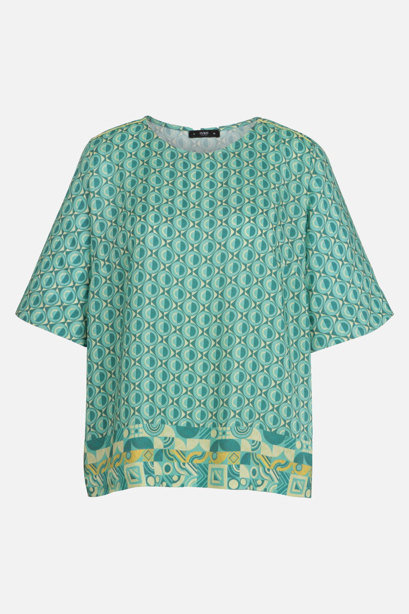 Printed Blouse, Mix&Match Pattern
