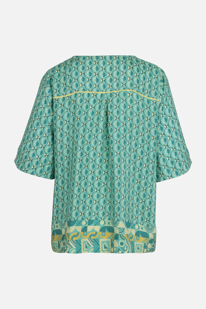 Printed Blouse, Mix&Match Pattern