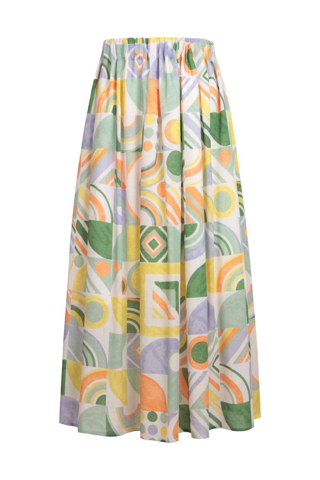 Printed Midi Skirt, Mix&Match Motif