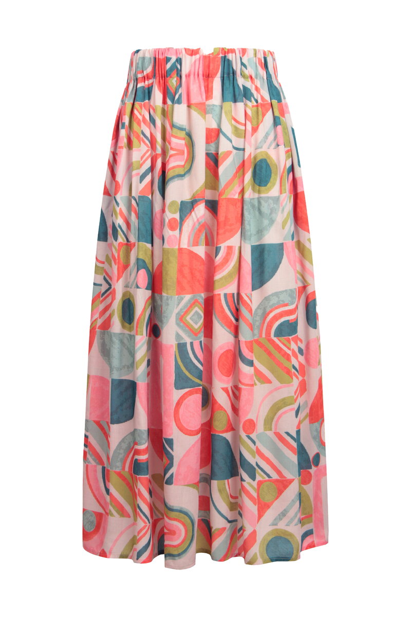 Printed Midi Skirt, Mix&Match Motif