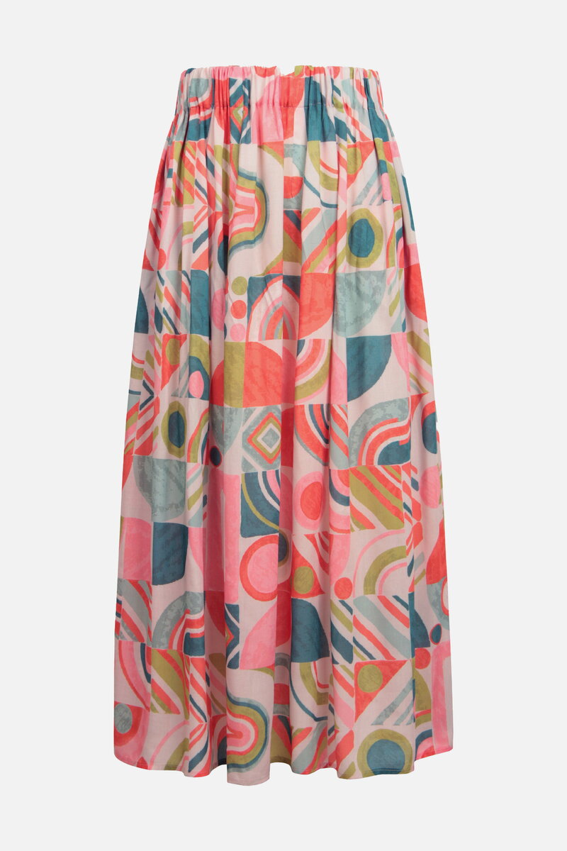 Printed Midi Skirt, Mix&Match Motif