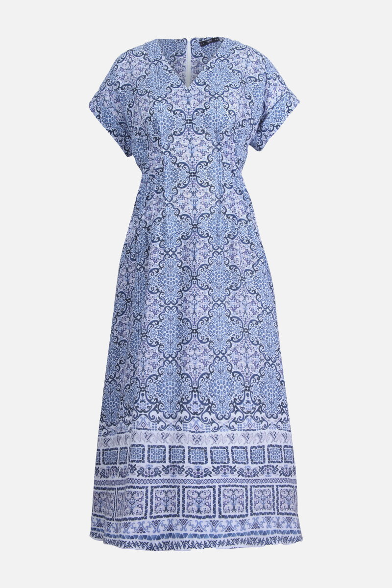 Bedrucktes Kleid, Marokko Motiv