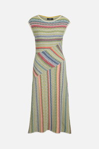Ärmelloses Kleid, Retro Crochet Motiv
