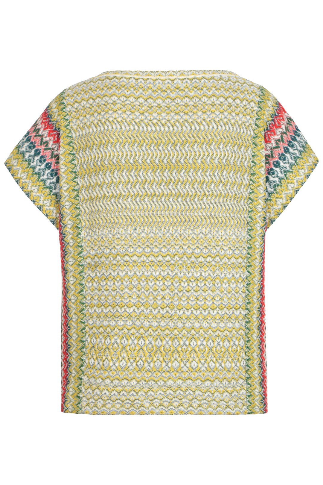 Pulover sa O-Izrezom, Retro Crochet Motiv