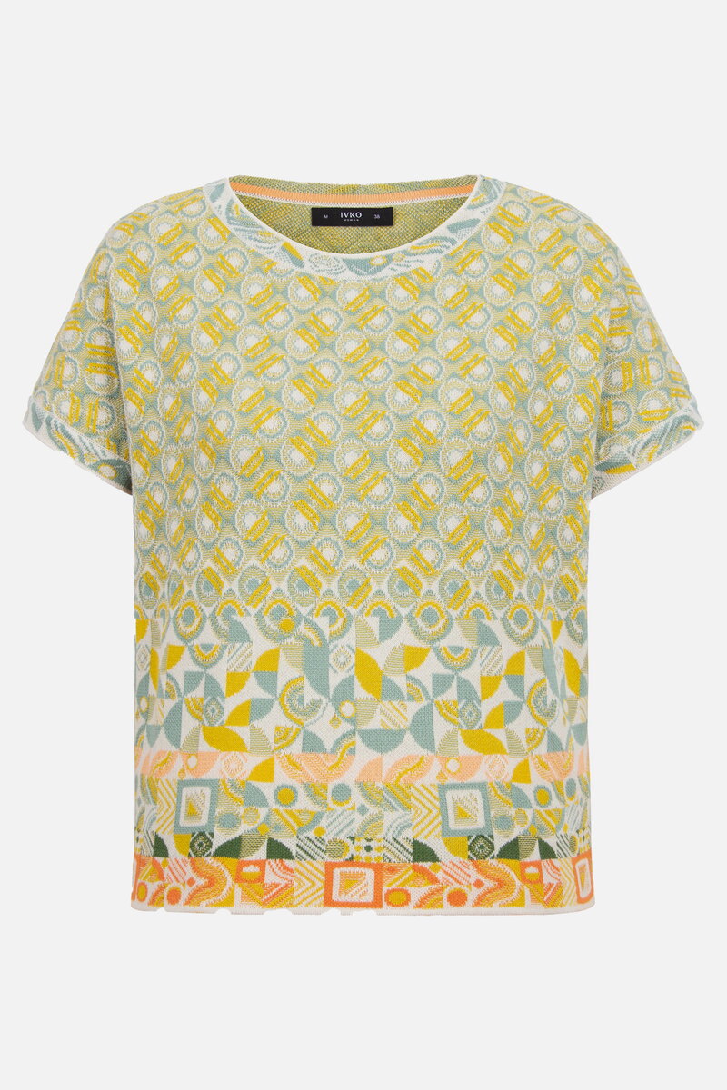 Sleeveless Pullover, Mix&Match Pattern
