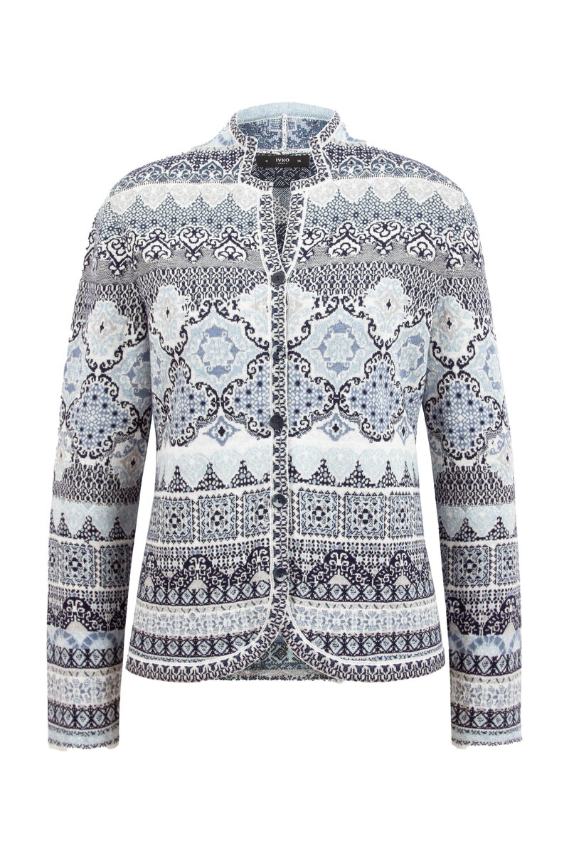 Jacquard Jacket, Morocco Pattern