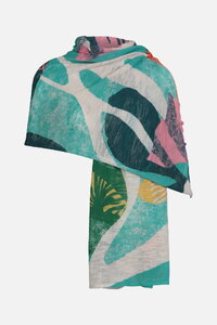 Bedrucktes Halstuch, Maximalist Tropics Motiv