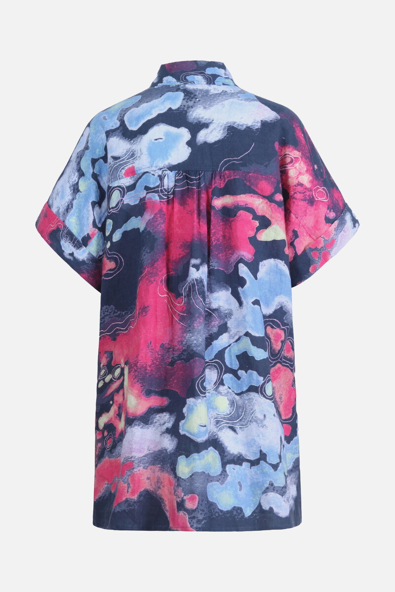 Printed Shirt, Terrain Pattern
