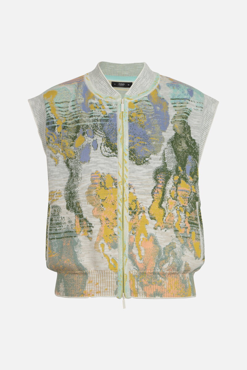 Sleeveless Jacket, Terrain Pattern